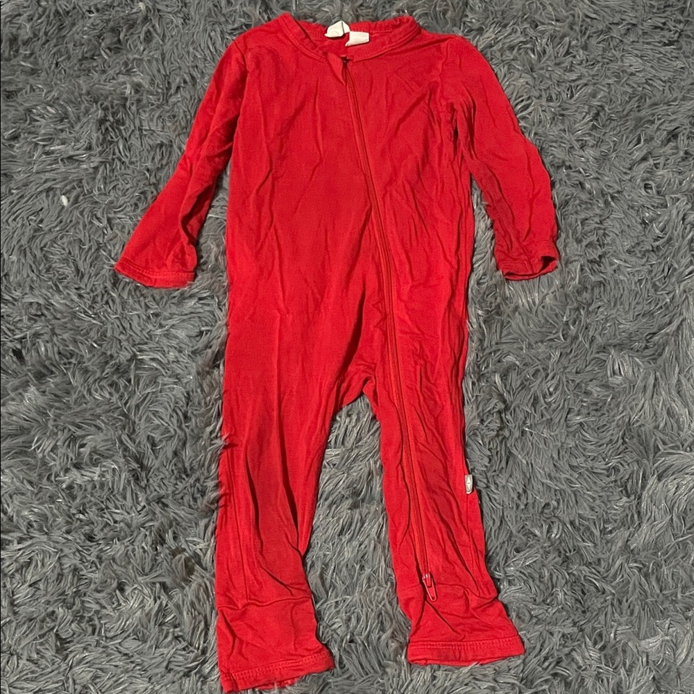 Kyte BABY Vibrant Red Kids Footie